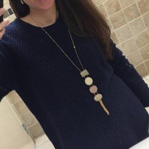 Noonday Collection, Monument Valley Necklace, Statement Piece, Neutral, Like New